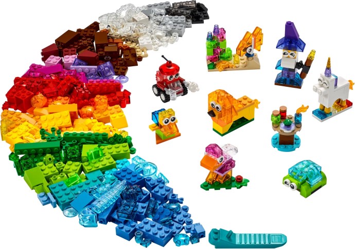 LEGO Creatieve transparante stenen (11013)