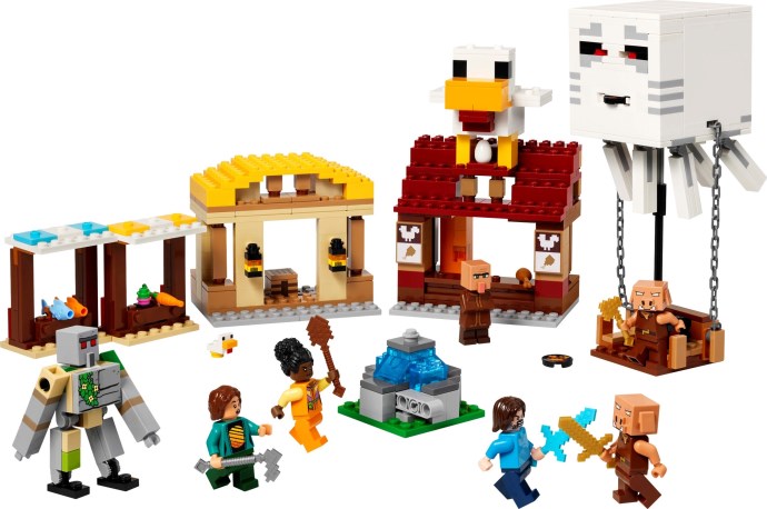 LEGO De Ghast-ballon aanval op het dorp (21273)