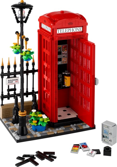 LEGO Rode Londense telefooncel (21347)
