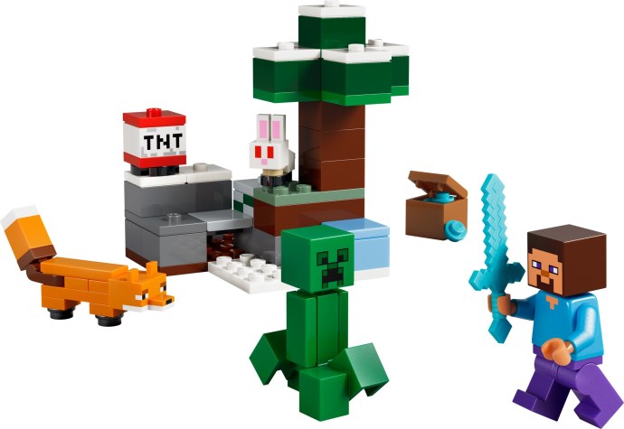 LEGO Steve's Taiga-avontuur (21583)