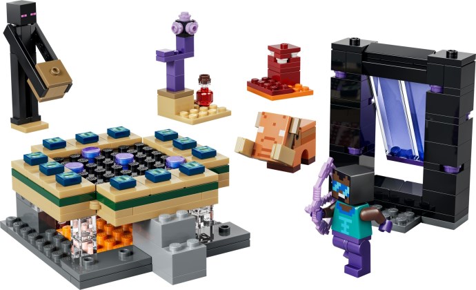 LEGO Reis naar de Nether en het End-portaal (21584)
