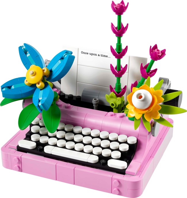 LEGO Typemachine met bloemen (31169)