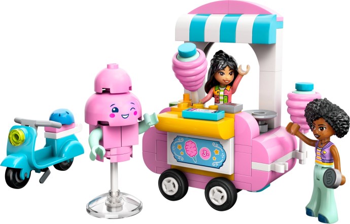 LEGO Suikerspinkraam en scooter (42643)