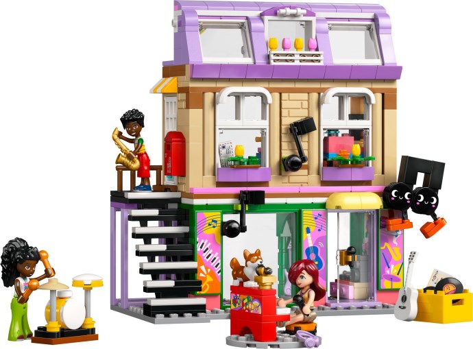 LEGO Muziekwinkel en appartement (42653)