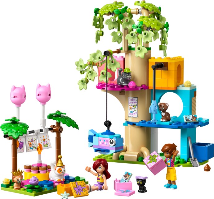 LEGO Kattenverjaardagsfeestje en boomhut (42666)