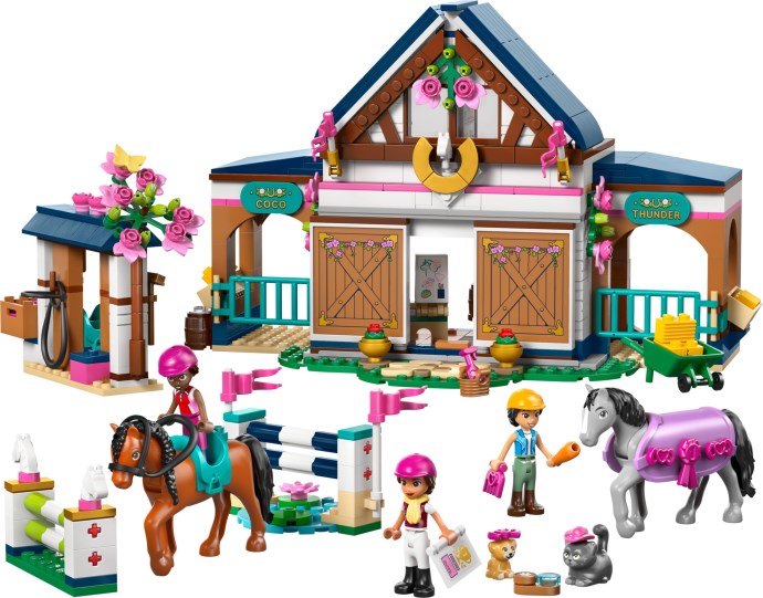 LEGO Paardenstal en manege (42688)