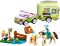 LEGO Trailer met paard en veulen (42695)