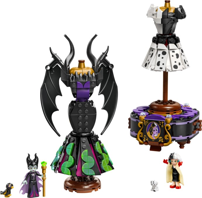 LEGO De jurken van Maleficent en Cruella De Vil (43262)