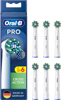 Oral-B Pro Cross Action - Opzetborstels - 6 Stuks - Grondige Reiniging