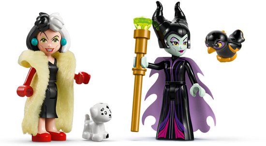 LEGO® Disney Villains - De jurken van Maleficent en Cruella De Vil - 43262
