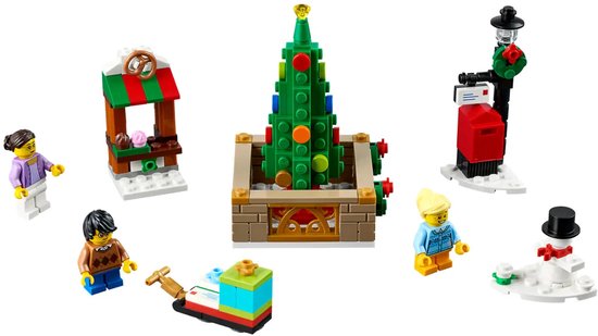 LEGO Classic Christmas Town Square 40263, Bouwpakket, 7 jaar, Kunststof, 179 stuk(s)