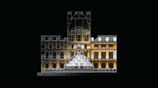 LEGO Architecture Het Louvre - 21024