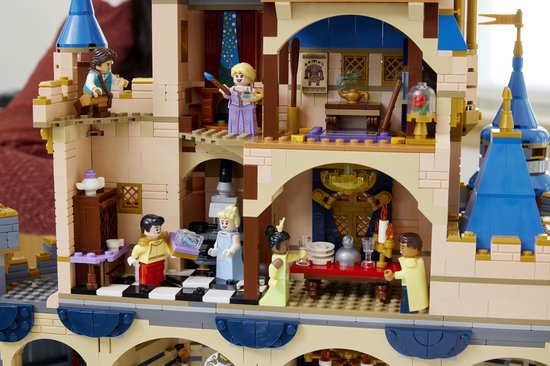LEGO Disney Castle 43222, Bouwpakket, 18 jaar, Kunststof, 4837 stuk(s), 15,2 kg