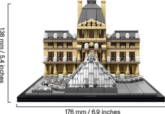 LEGO Architecture Het Louvre - 21024