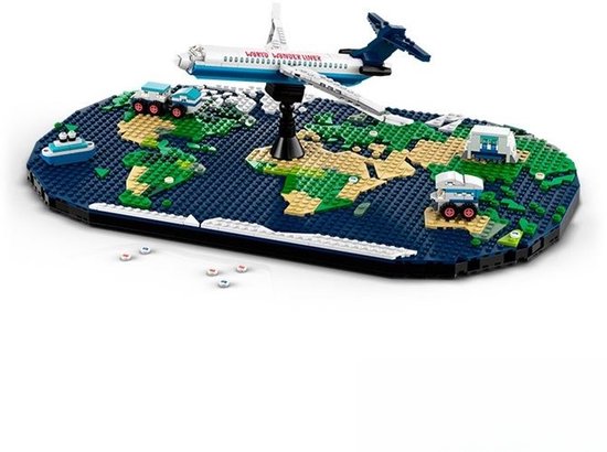 LEGO Vakantieherinneringen bouwset met wereldkaart - 41838