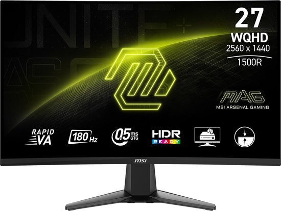 MAG 27CQ6F Curved gaming scherm 27 inch