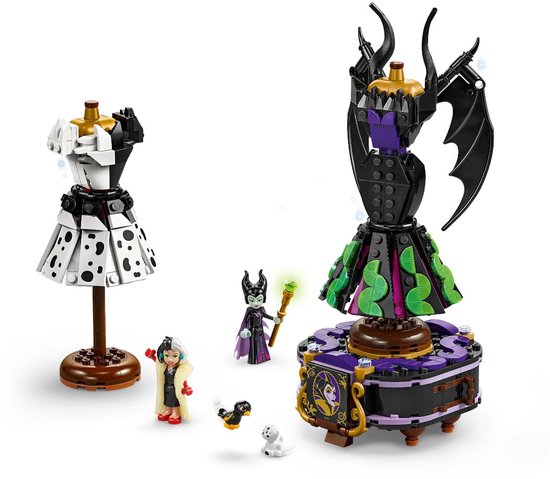 LEGO® Disney Villains - De jurken van Maleficent en Cruella De Vil - 43262