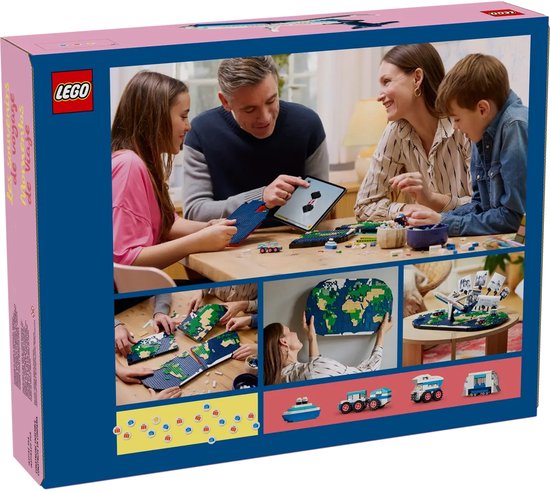 LEGO Vakantieherinneringen bouwset met wereldkaart - 41838