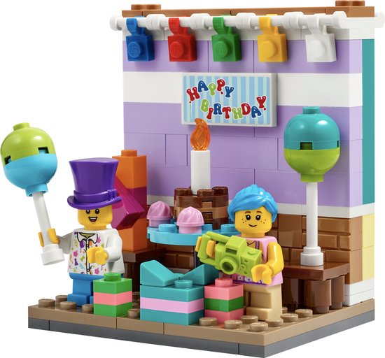 LEGO Verjaardags Diorama - 40584