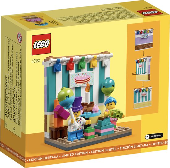 LEGO Verjaardags Diorama - 40584