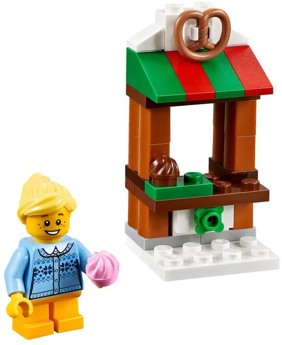 LEGO Classic Christmas Town Square 40263, Bouwpakket, 7 jaar, Kunststof, 179 stuk(s)