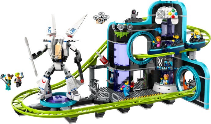 LEGO Achtbaan in Robotwereld (60421)