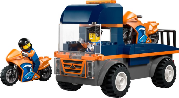 LEGO Transportwagen voor motoren (60491)