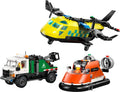 LEGO Vliegtuig, servicewagen en hovercraft remix (60505)