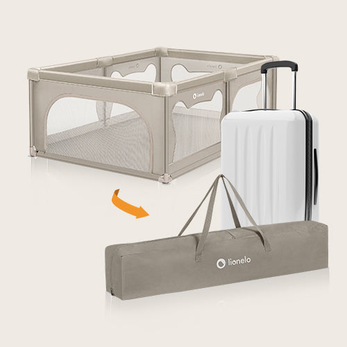 Lionelo speelbox willow beige/sand