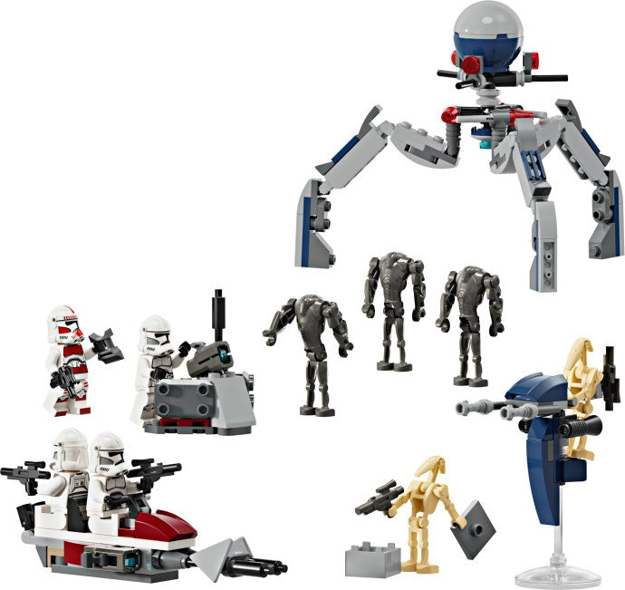 LEGO Clone Trooper™ & Battle Droid™ Battle Pack (75372)