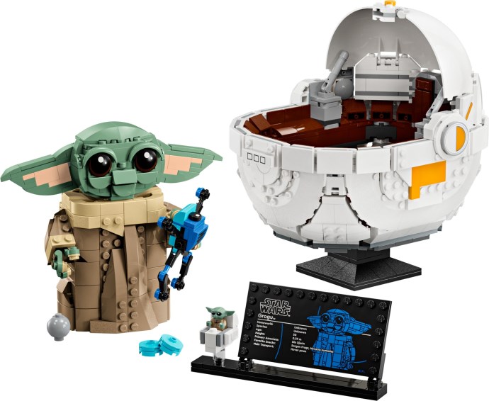 LEGO Grogu™ met zweefkinderwagen (75403)