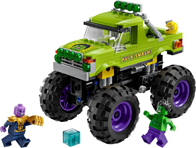 LEGO De Hulk truck vs. Thanos (76312)