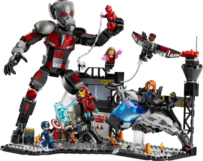 LEGO Captain America: Civil War actiescène (76314)