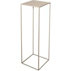 Beekwilder Quadro zuil- beige - 35x35x105 sokkel - plantentafel